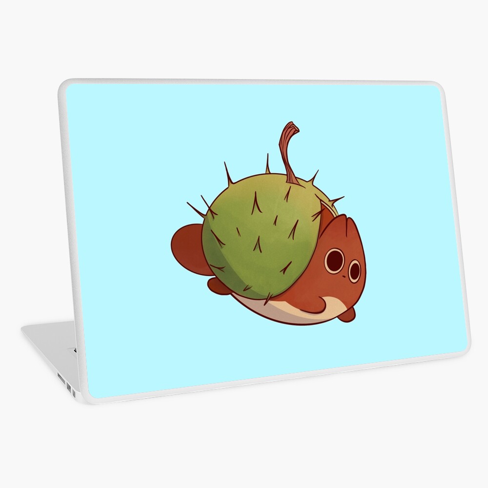 Chestnut cute anime cat Laptop Skin