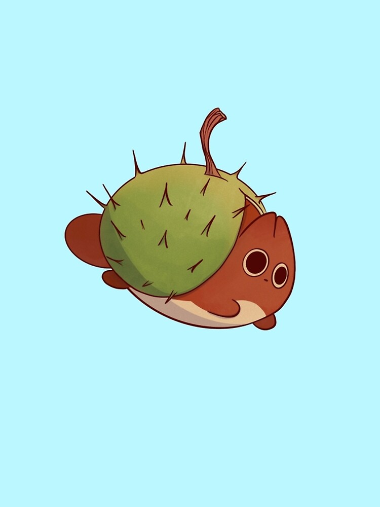 Chestnut cute anime cat by Lipkoshop