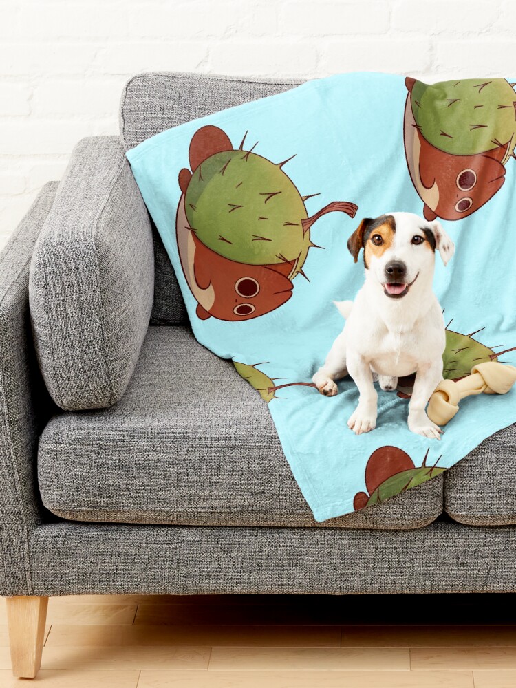 Alternate view of Chestnut cute anime cat Pet Blanket