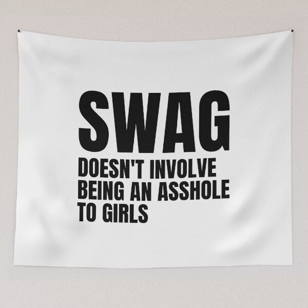 Item preview, Swag no implica ser un gilipollas con las chicas designed and sold by Big Twelve.