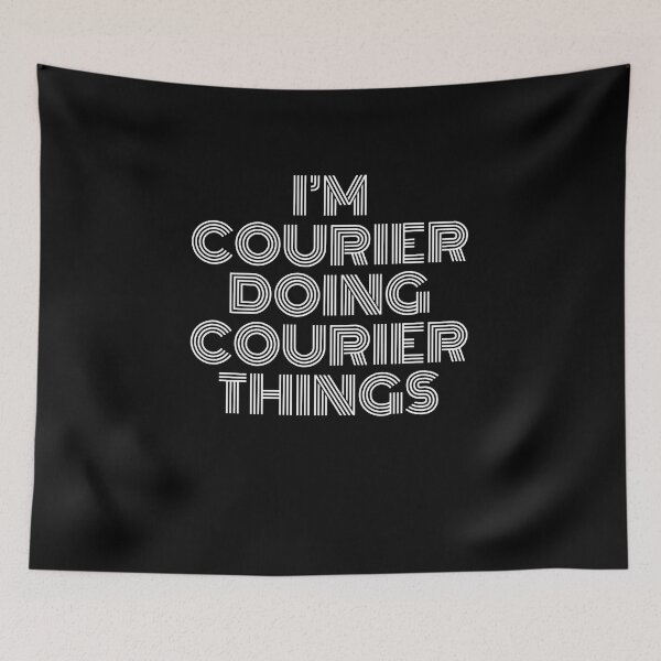 Item preview, I'm Courier Doing Courier Things Retro Vintage designed and sold by SVPOD.