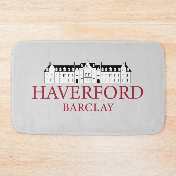 Item preview, Haverford College, Barclay Hall (Red Text) designed and sold by hatsharpener.