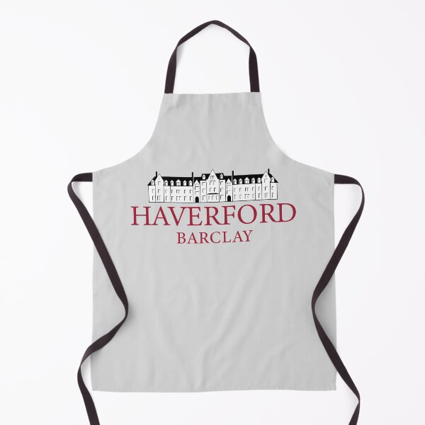 Item preview, Haverford College, Barclay Hall (Red Text) designed and sold by hatsharpener.