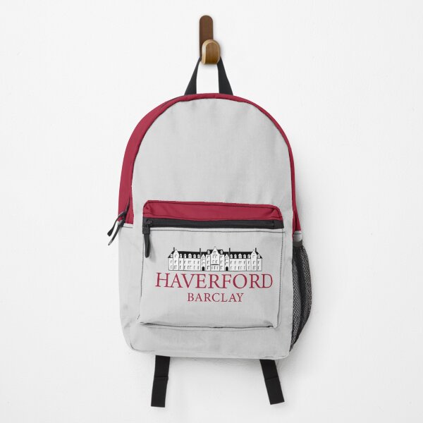 Item preview, Haverford College, Barclay Hall (Red Text) designed and sold by hatsharpener.