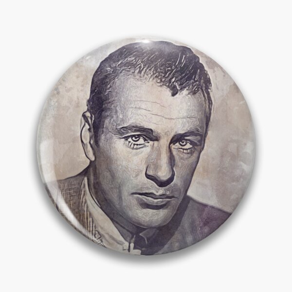 Item preview, Gary Cooper Art - watercolor vintage - D11 designed and sold by DecoVintage.