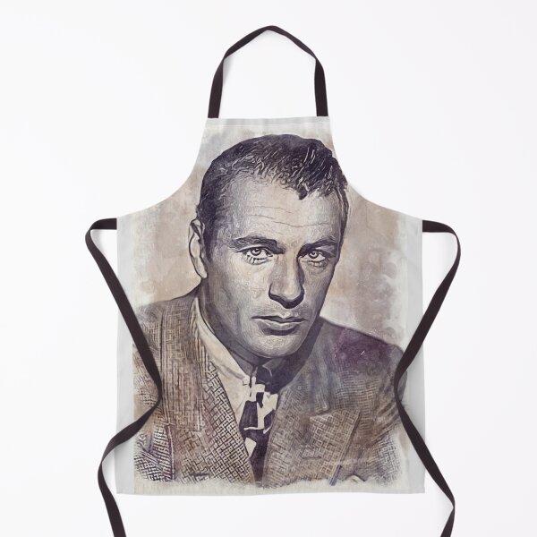 Item preview, Gary Cooper Art - watercolor vintage - D11 designed and sold by DecoVintage.