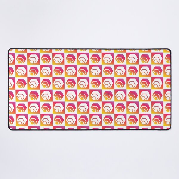 Item preview, Checkered Hex Crypto Logo (Version 1 on White) designed and sold by OnlyHexFans.