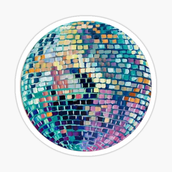 Disco Ball Stickers for Sale