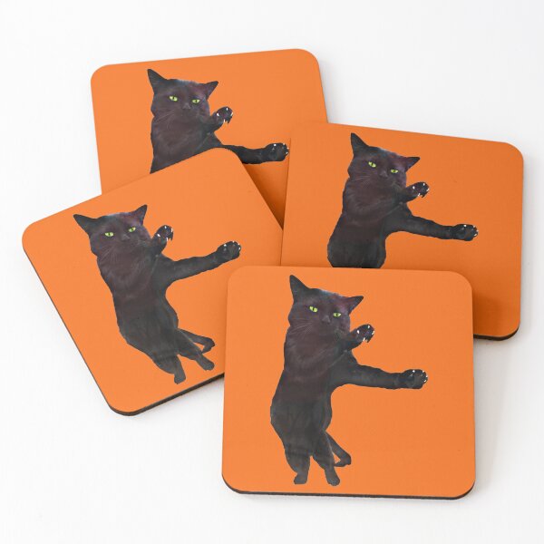 Item preview, Halloween dancing black cat  designed and sold by AHELENE.