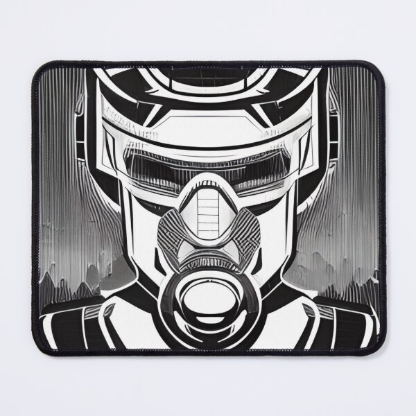 Item preview, Starburst robot - Black and white designed and sold by The-Meraki-Man.
