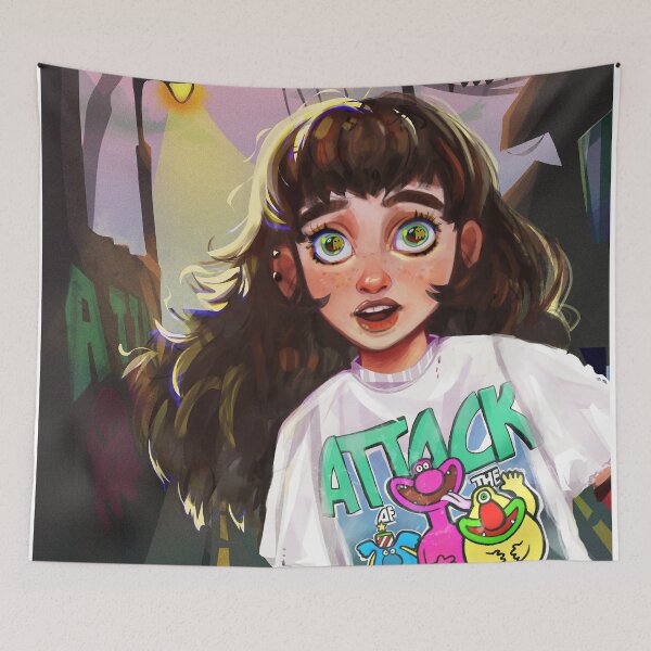 Item preview, Attack of the Monsters designed and sold by FinaSusu.