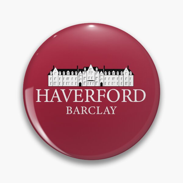 Item preview, Haverford College, Barclay Hall (White Text) designed and sold by hatsharpener.