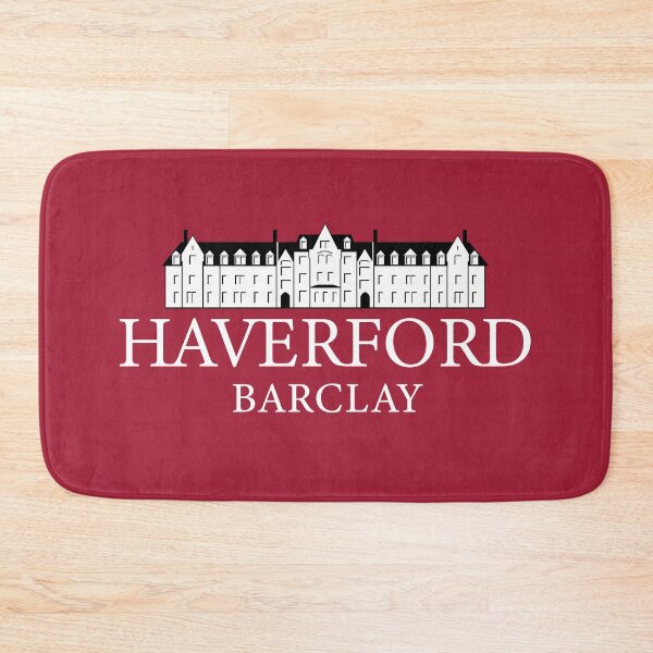 Item preview, Haverford College, Barclay Hall (White Text) designed and sold by hatsharpener.