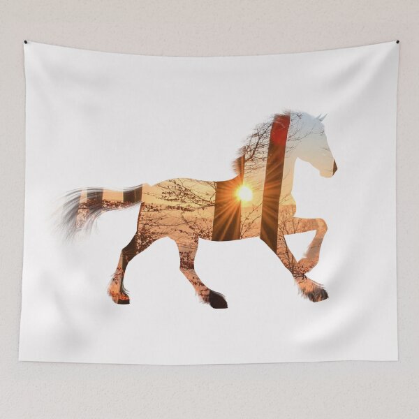 Item preview, Horse and forest designed and sold by EstherCreations.