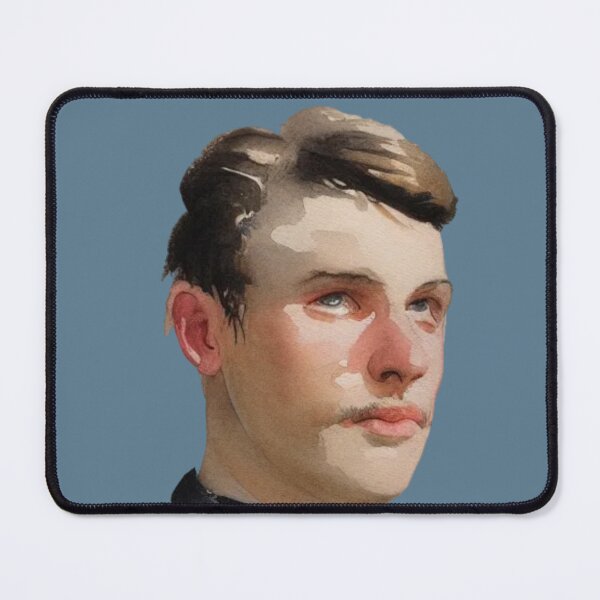 Item preview, Vintage portrait man, watercolor male face, male portrait art, Male portrait illustration, Male face sketch art designed and sold by Artsareus.