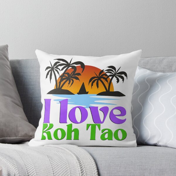 Item preview, I love Koh Tao island saying designed and sold by Emotionville.