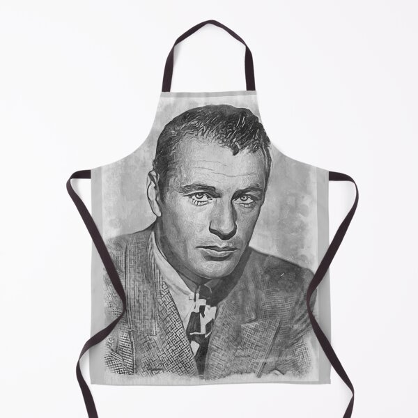 Item preview, Gary Cooper Art - watercolor bw - D12 designed and sold by DecoVintage.