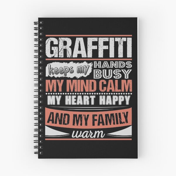 Item preview, Graffiti Keeps Hands Busy Mind Calm Hobby designed and sold by TeeRepublic.