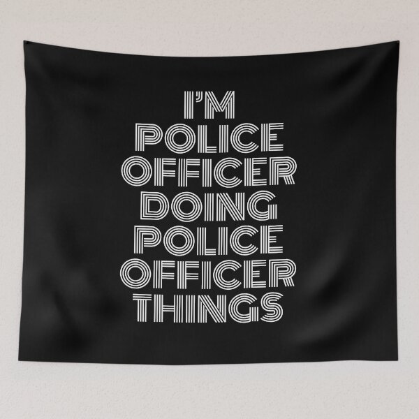 Item preview, I'm Police Officer Doing Police Officer Things Retro Vintage designed and sold by SVPOD.