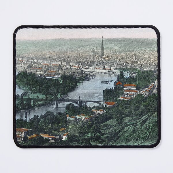 Item preview, 1905 Panorama of Rouen, France designed and sold by historicimage.