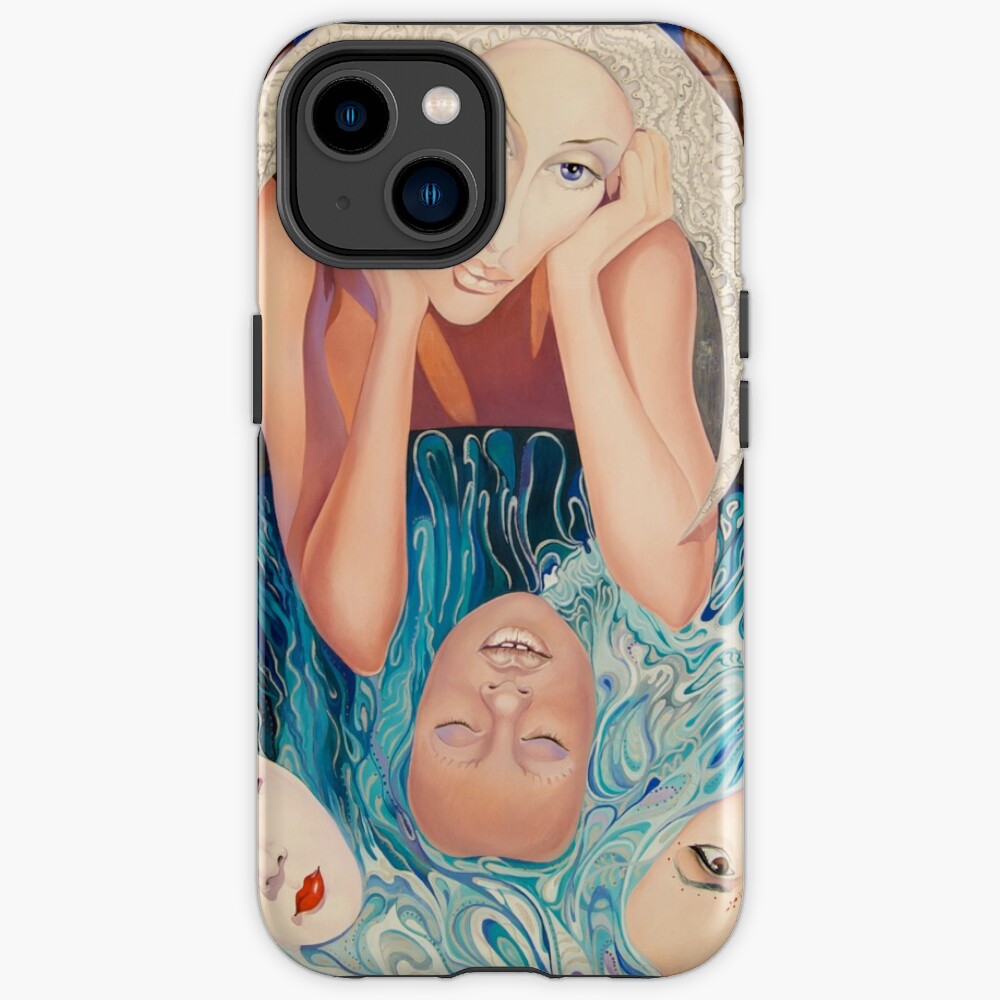 Lady Moon iPhone Case