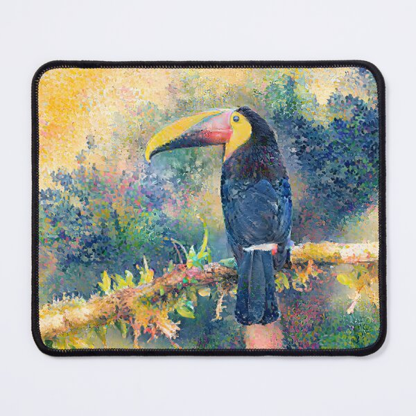 Item preview, Toucan in tree digital painting designed and sold by SirenSeventyOne.