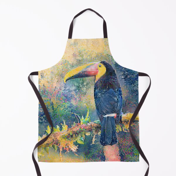 Item preview, Toucan in tree digital painting designed and sold by SirenSeventyOne.