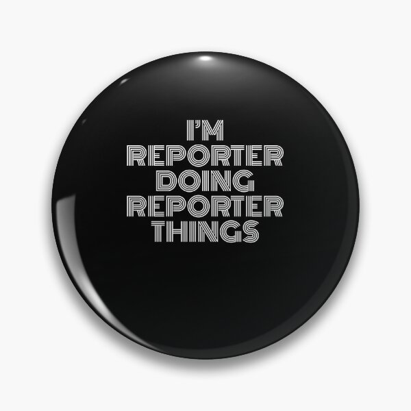 Item preview, I'm Reporter Doing Reporter Things Retro Vintage designed and sold by SVPOD.