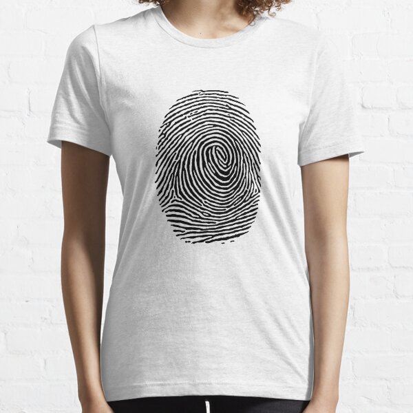 fingerprint CSI Crime Scene Essential T-Shirt