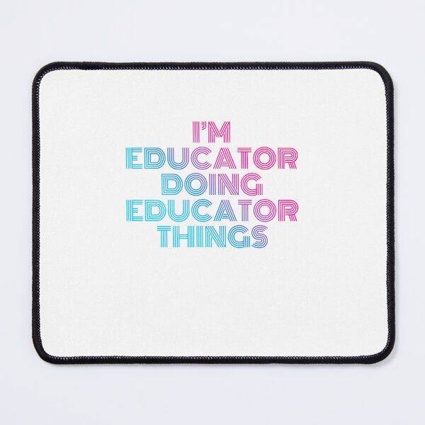 Item preview, I'm Educator Doing Educator Things Retro Neon designed and sold by SVPOD.