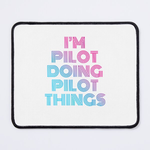 Item preview, I'm Pilot Doing Pilot Things Retro Neon designed and sold by SVPOD.