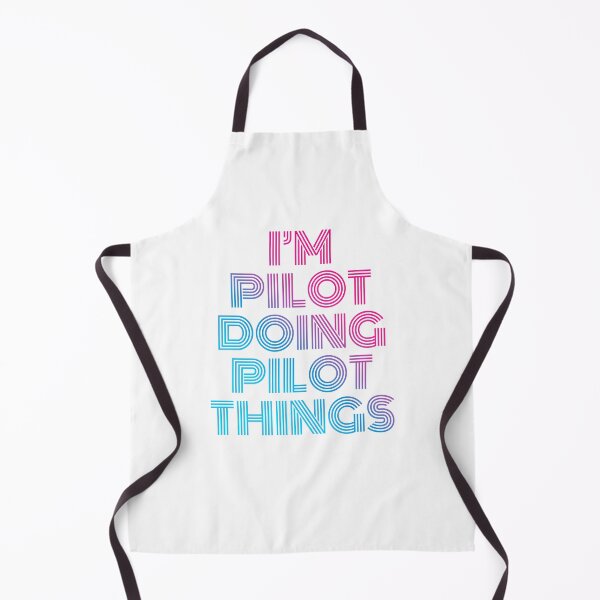 Item preview, I'm Pilot Doing Pilot Things Retro Neon designed and sold by SVPOD.