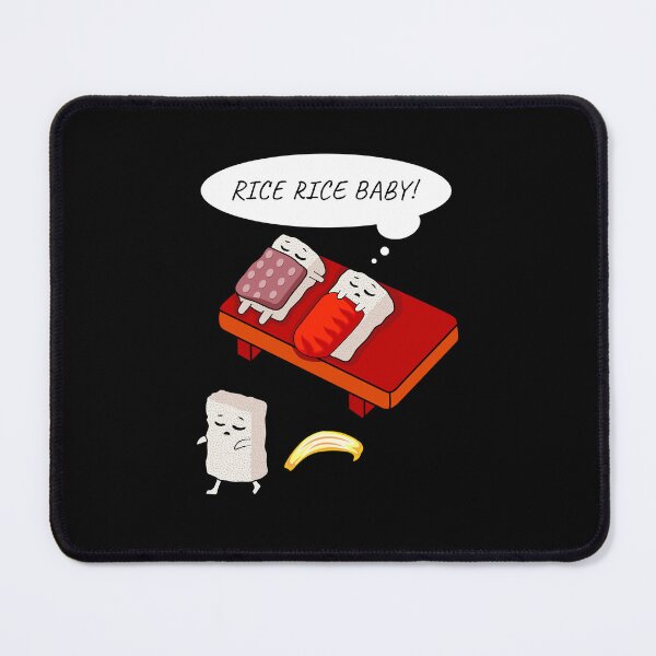 Item preview, Funny Chinese Asian Sushi Lover - Rice Rice Baby designed and sold by knapst.