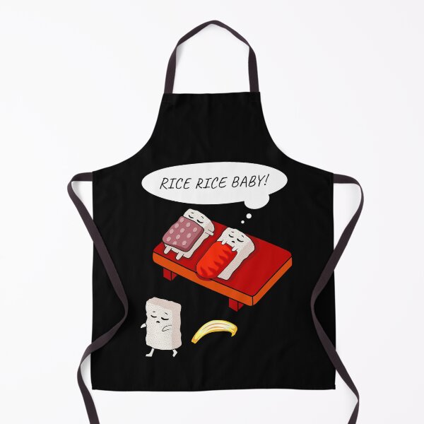 Item preview, Funny Chinese Asian Sushi Lover - Rice Rice Baby designed and sold by knapst.