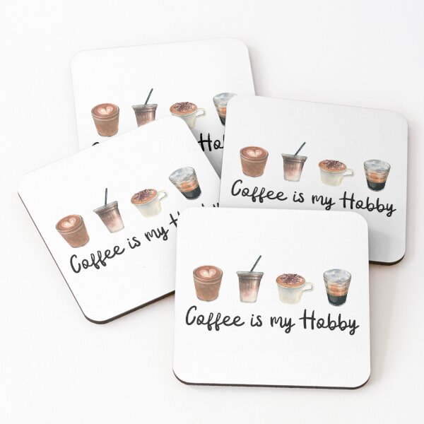 Item preview, Coffee is my Hobby Coffee Cups designed and sold by Eriksonshop.