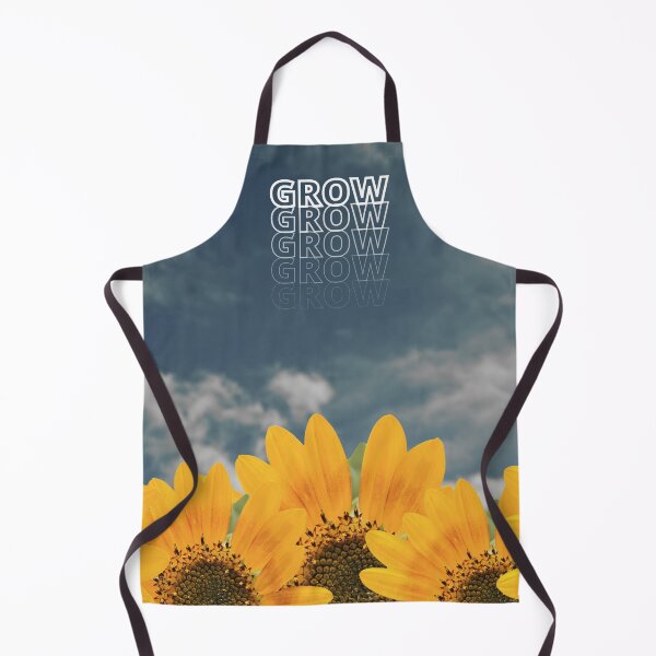 Item preview, GROW (above) - Stormy Sky Sunflowers designed and sold by AliceSLee.