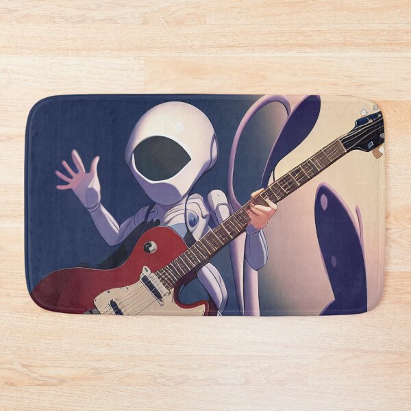 Item preview, Alien playing a guitar on stage designed and sold by BAYFAIRE.