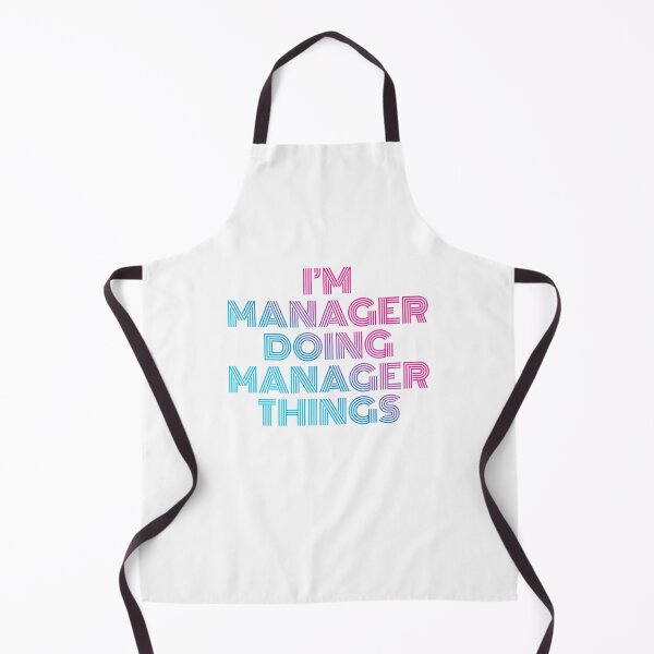 Item preview, I'm Manager Doing Manager Things Retro Neon designed and sold by SVPOD.