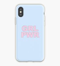 Vinilo o funda para iPhone GRL PWR