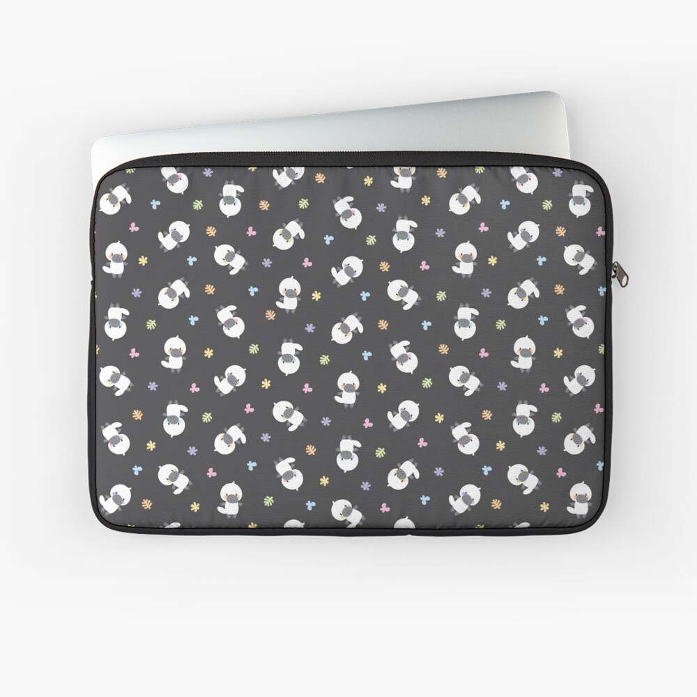 Cute white platypus Laptop Sleeve