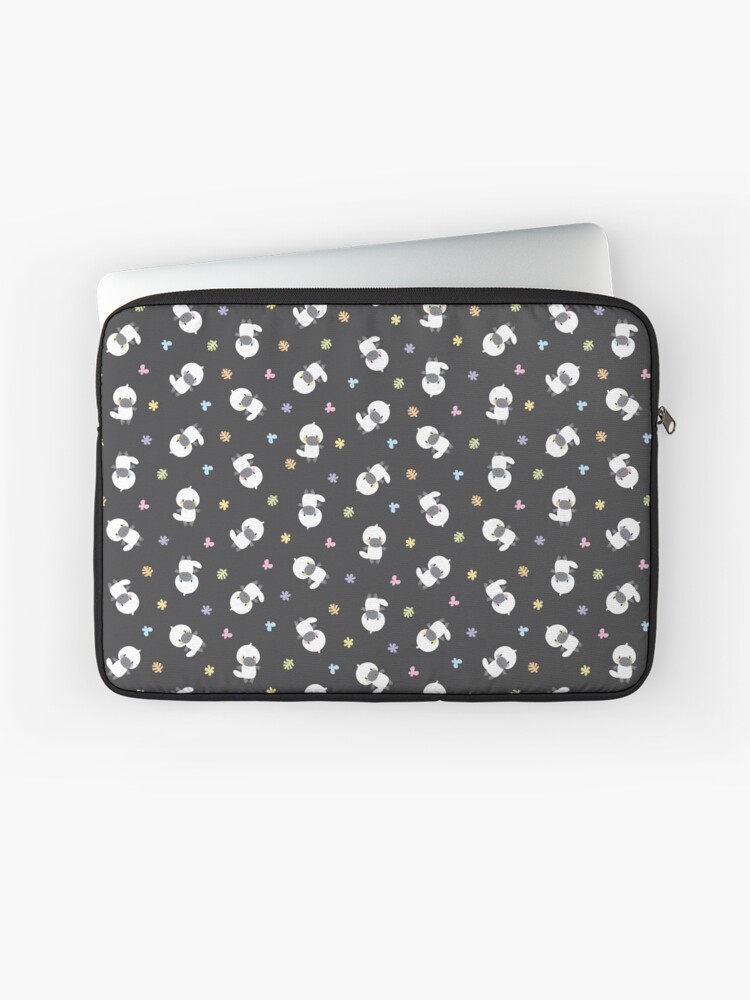 Thumbnail 1 of 2, Laptop Sleeve, Cute white platypus designed and sold by petitspixels.
