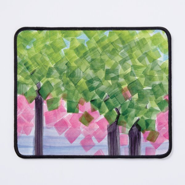 Item preview, Pink Flower Trees designed and sold by Alexandria Levin.
