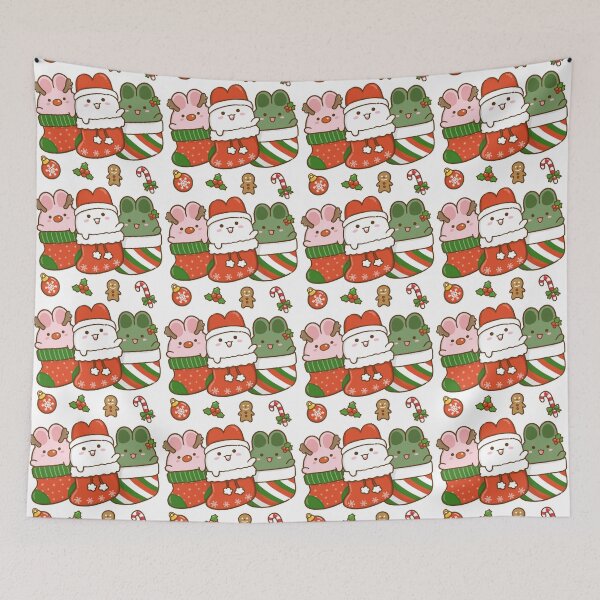 Item preview, Bunny Christmas Stocking designed and sold by Anicue.