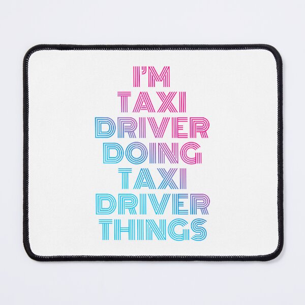 Item preview, I'm Taxi driver Doing Taxi driver Things Retro Neon designed and sold by SVPOD.