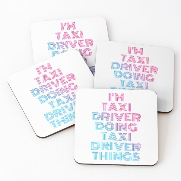 Item preview, I'm Taxi driver Doing Taxi driver Things Retro Neon designed and sold by SVPOD.