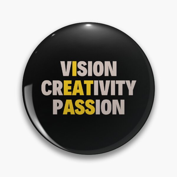 Item preview, Vision Creativity Passion designed and sold by Eriksonshop.