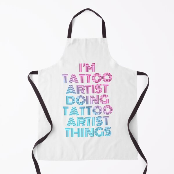 Item preview, Soy artista del tatuaje haciendo cosas del artista del tatuaje Retro Neon designed and sold by SVPOD.