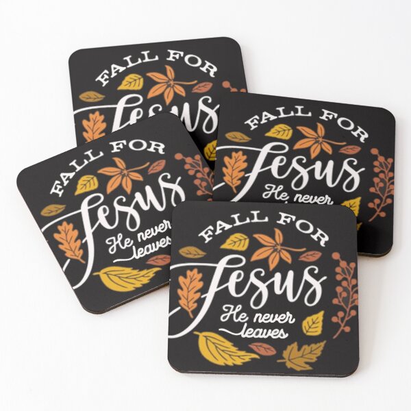 Item preview, Fall for Jesus He Never Leaves designed and sold by Rowena Jones.