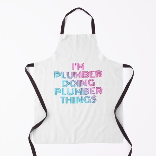 Item preview, I'm Plumber Doing Plumber Things Retro Neon designed and sold by SVPOD.
