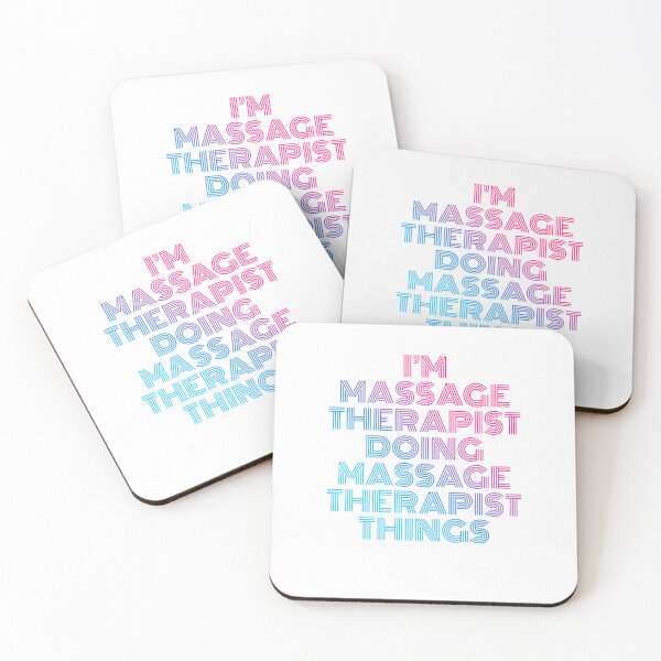 Item preview, I'm Massage Therapist Doing Massage Therapist Things Retro Neon designed and sold by SVPOD.
